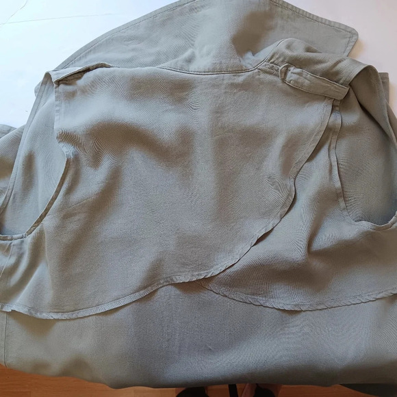 Walter Baker Utility vest jacket, size M, green, Safari Vacation, Lyocell. - Picture 10 of 15